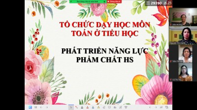 Trường tiểu học Văn Yên thực hiện chuyên đề dạy học Toán