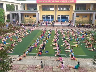 Kiểm tra sát hạch phổ cập bơi hè năm 2022