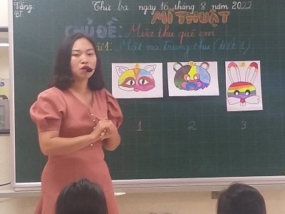 Tiết dạy chuyên đề môn Mĩ thuật lớp 3