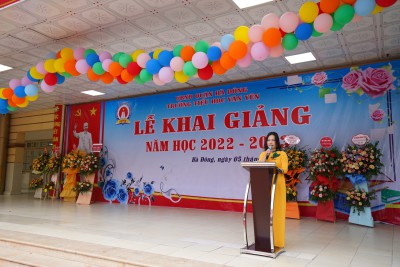 Lễ khai giảng năm học 2022-2023