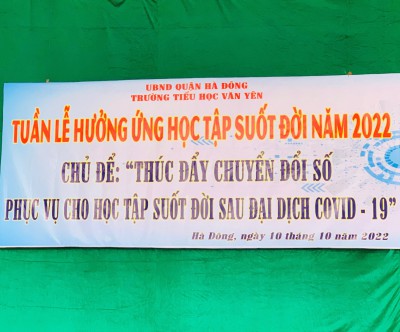 Tuần lễ hưởng ứng học tập suốt đời năm 2022