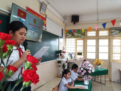 Đại hội Chi đội mẫu Liên đội Tiểu học Văn Yên