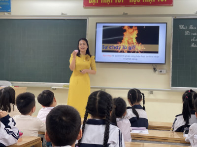 Các tiết dạy kỹ năng PCCC cho học sinh