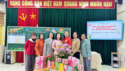 Tiết dạy tại Hội thi Giáo viên dạy giỏi cấp Tiểu học P.HĐ