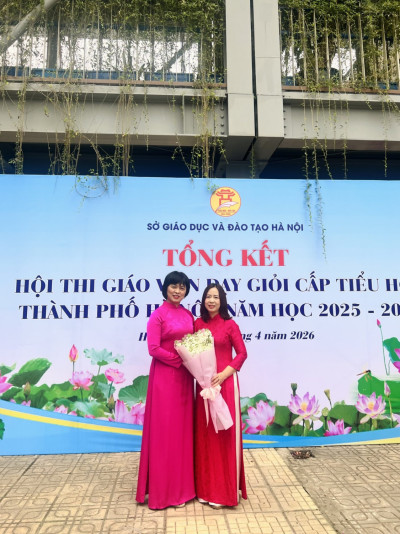 Xin chúc mừng cô giáo Lê Thị Thu Hằng đạt giải Ba HT GVDG cấp TP