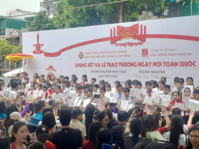 Chúc mừng học sinh đạt giải tại Ngày hội Trạng Nguyên