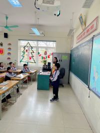 Ảnh tại buổi dạy chuyên đề K4