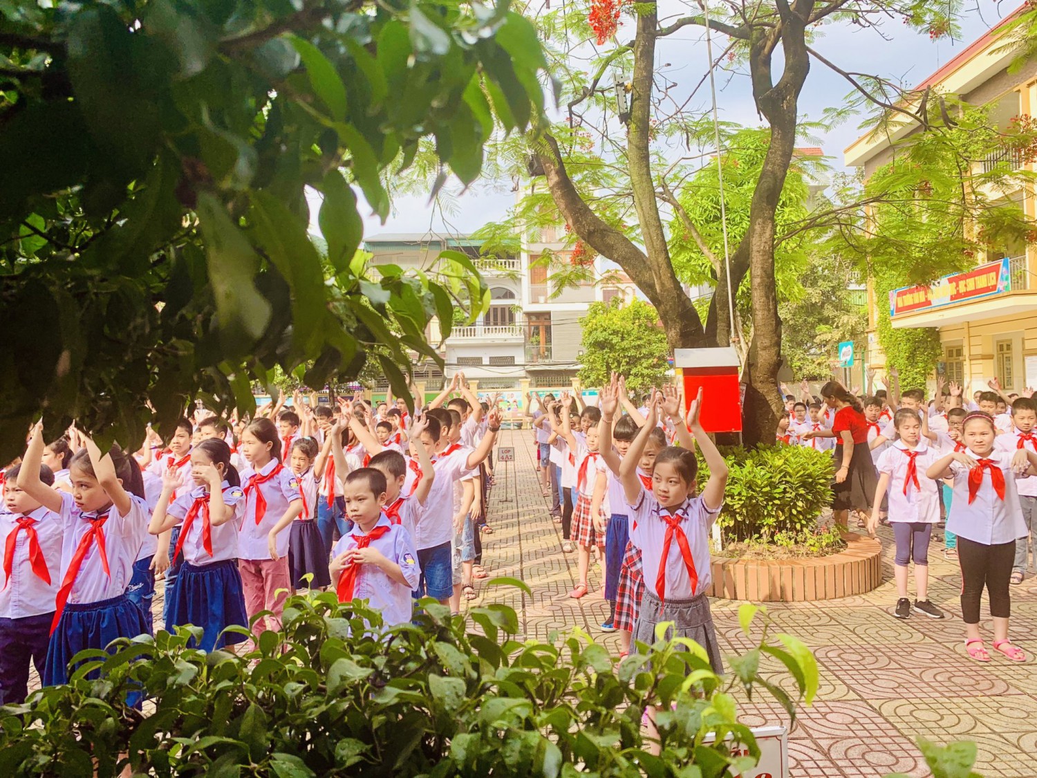 Sẵn sàng chào đón các bạn học sinh TH Văn Yên.