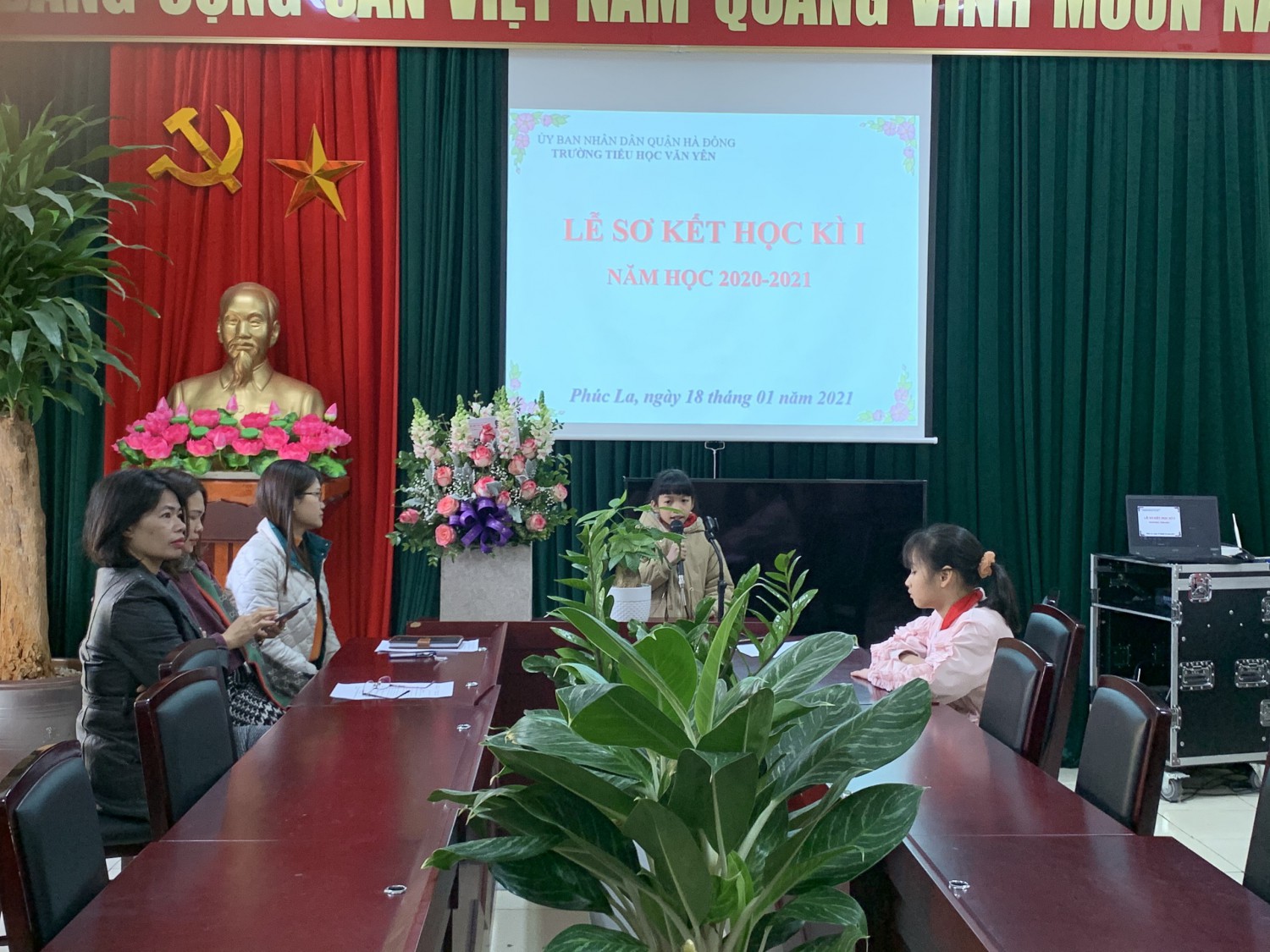 Lễ sơ kết học kì I - Năm học 2020 - 2021.
