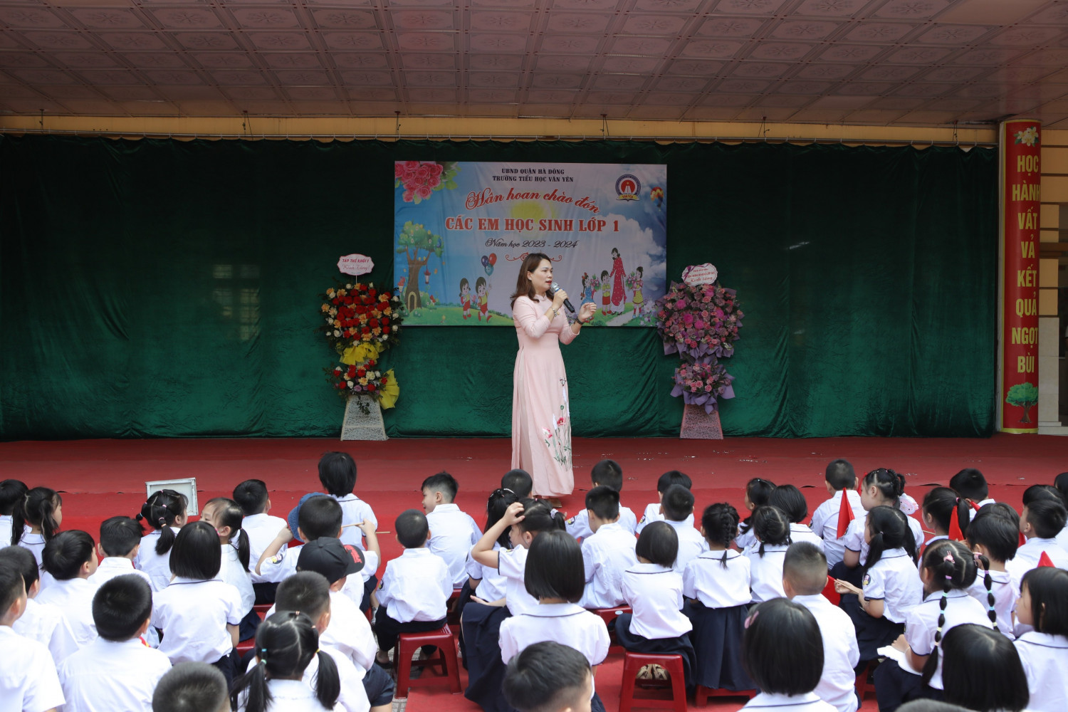 Lễ chào đón học sinh lớp 1 năm học 2023 – 2024