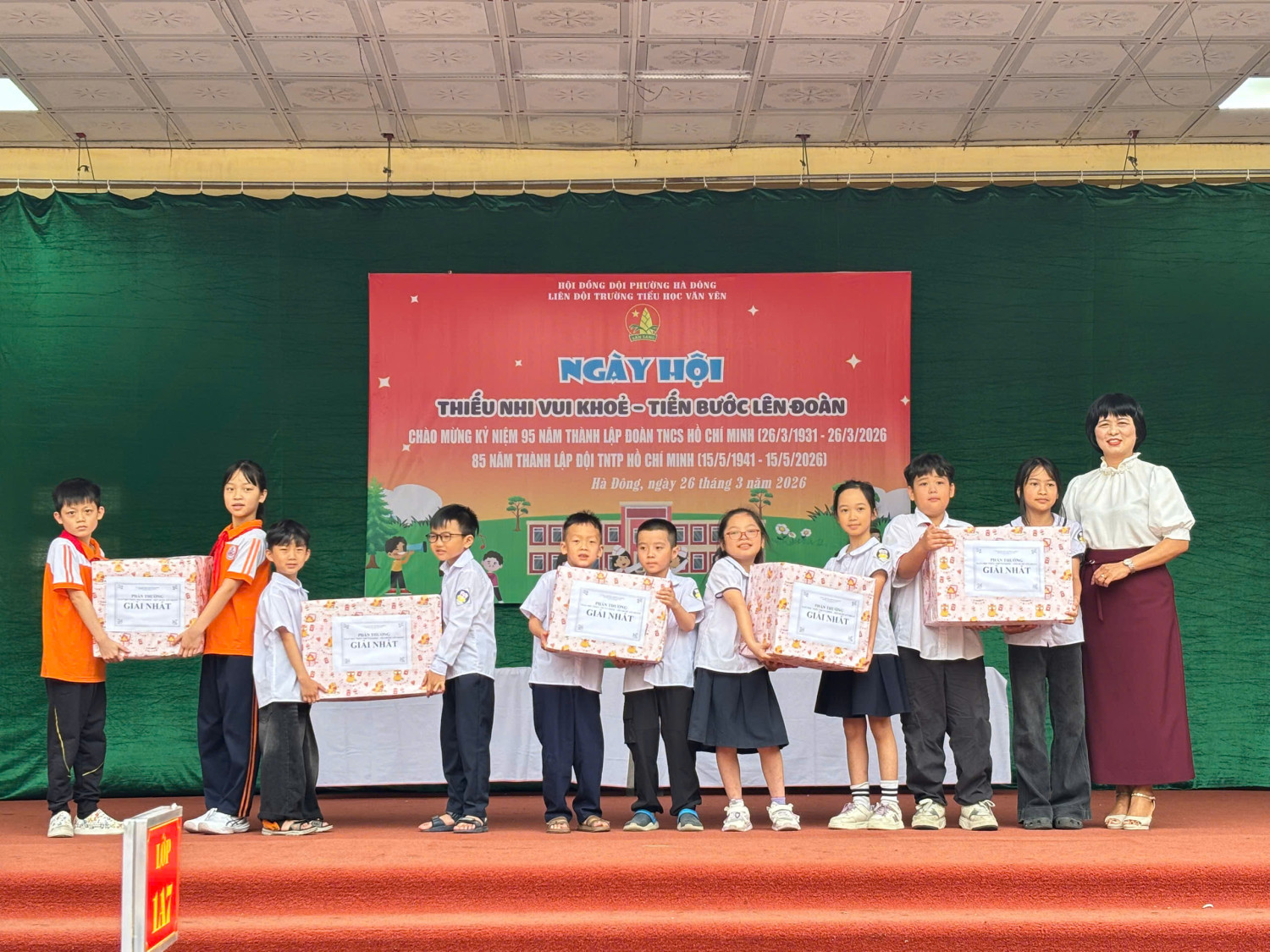 gen h quà giải nhất